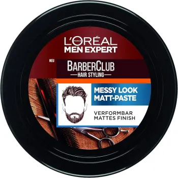 L Oreal MEN BARBER MESSY HAIR