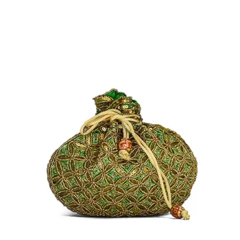 C&C Beaded Potli Bag Handmade