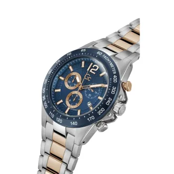 GC M Audacious Silver & Blue w STNLSSsteelBRCLT