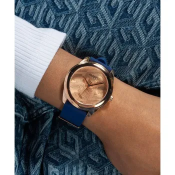 GUESS CUBED WATCH Rose Gold W
