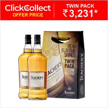 Teacher's Highland Cream Twin Pack