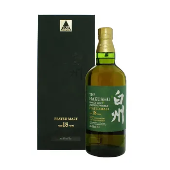Hakushu 18 Years Old Single Malt Peated Japanese Whisky